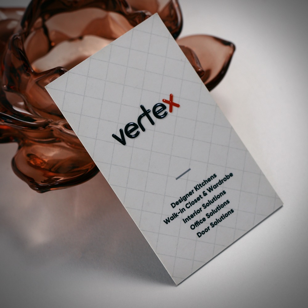 Elevated Impressions: Raised Spot Gloss Business Cards
