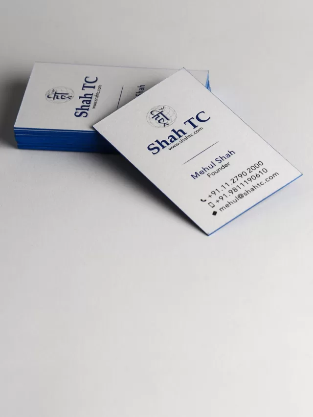 Edge Paint Business Cards