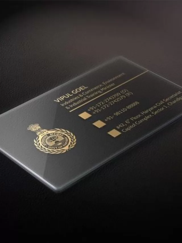 Acrylic Business Cards