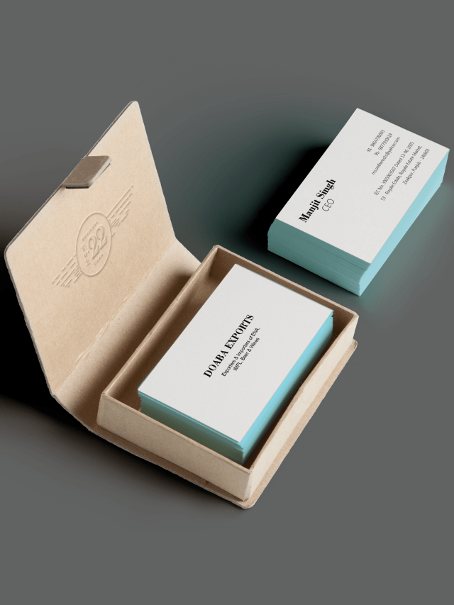 Edge Paint Business Cards