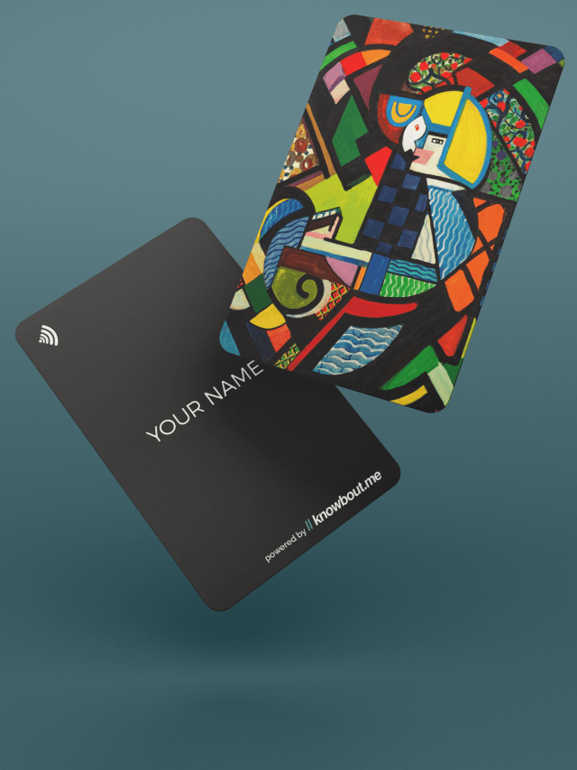 NFC Cards - Abstract Design