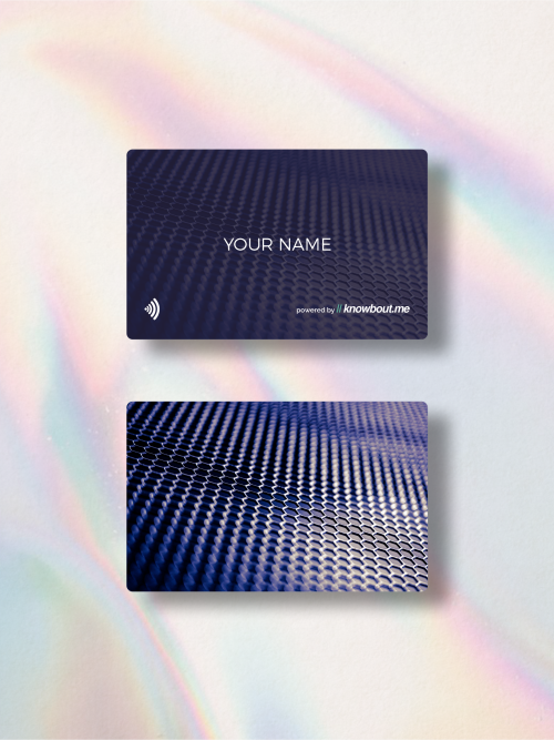 NFC Business Cards - Hexagon Design
