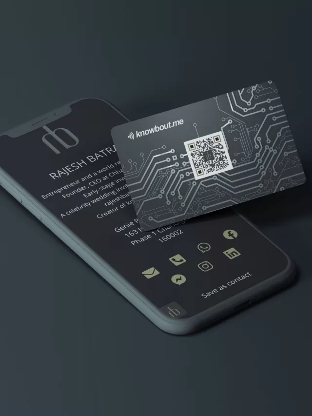 NFC business cards for marketing professionals